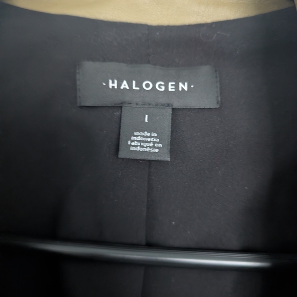 Halogen Women's Olive Blazer Jacket, Women's Size Large - Picture 2 of 4